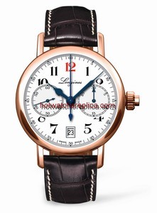 Longines Mono Pusher Chronograph 180th Anniversary Watch Gold (L2.775.8.23.3)