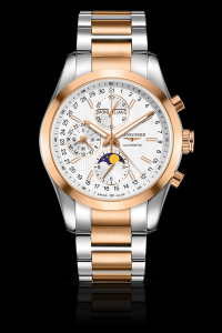 Longines Conquest Classic Moonphase Silver Two Tone (L2.798.5.72.7)