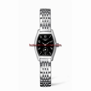 Longines Evidenza 19.6 Stainless Steel Black Bracelet (L2.175.4.53.6)