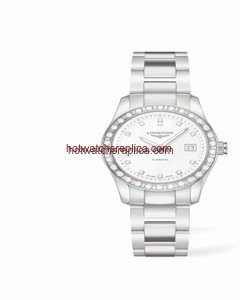 Longines Conquest Classic Automatic 30 Two Tone MOP Diamond (L2.285.5.88.7)