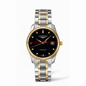 Longines Master Collection Date 36 Two Tone Black DIamond (L2.518.5.57.7)