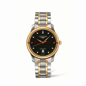 Longines Master Collection Date 38.5 Two Tone Black (L2.628.5.57.7)