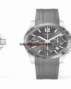 Longines Conquest Chronograph Automatic 41mm Ceramic Rubber (L2.744.4.56.2)