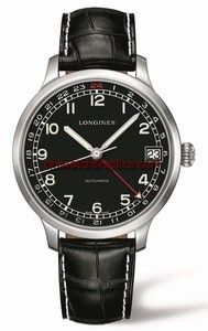 Longines Military 1938 24 hours Alligator (L2.789.4.53.3)