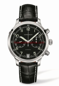 Longines Military 1938 Chronograph Croc (L2.790.4.53.3)