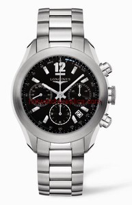 Longines GrandeVitesse Chronograph Black Bracelet (L3.635.4.56.6)