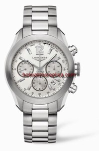 Longines GrandeVitesse Chronograph Silver Bracelet (L3.635.4.76.6)