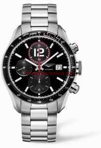 Longines GrandeVitesse Tachymeter Black Bracelet (L3.636.4.50.6)