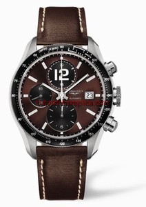 Longines GrandeVitesse Tachymeter Brown Strap (L3.636.4.60.2)