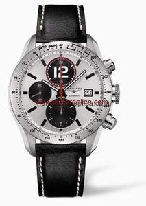 Longines GrandeVitesse Tachymeter Panda Leather (L3.636.4.70.2)