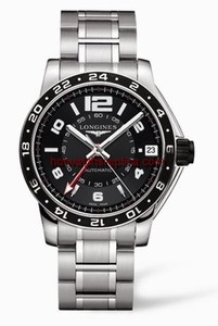 Longines Admiral GMT Black Bracelet (L3.668.4.56.6)