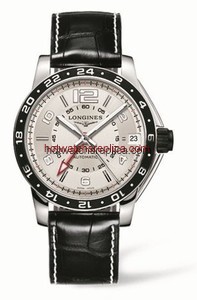 Longines Admiral GMT Ivory Black (L3.668.4.76.0)