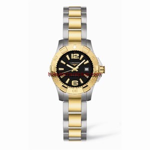 Longines Hydroconquest Quartz 25 Two Tone Black (L3.147.3.56.7)