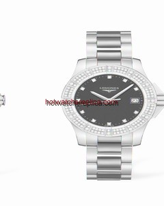Longines Conquest 35 Quartz Stainless Steel Diamond Bezel (L3.280.0.57.7)