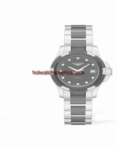 Longines Conquest Automatic 29.5 Ceramic Diamond (L3.299.0.57.7)