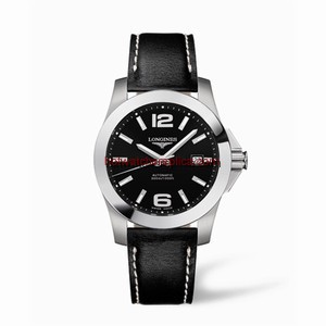 Longines Conquest Automatic 41mm Black Leather (L3.658.4.56.0)