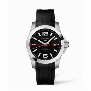 Longines Conquest Automatic 41mm Black Rubber (L3.658.4.56.2)