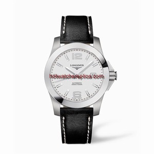 Longines Conquest Automatic 41mm Silver Leather (L3.658.4.76.0)