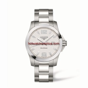 Longines Conquest Quartz 41mm Silver (L3.659.4.76.6)