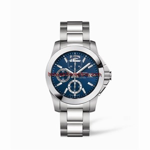Longines Conquest Chronograph Blue Bracelet (L3.662.4.96.6)
