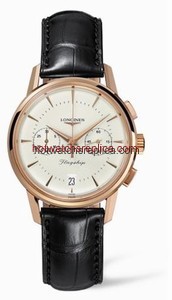Longines Flagship Heritage Chronograph Pink Gold (L4.756.8.72.2)