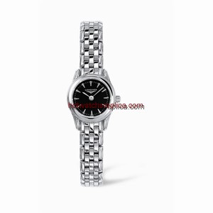 Longines Flagship 20 Quartz Stainless Steel Black (L4.215.4.52.6)