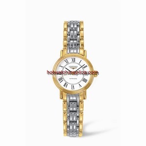 Longines Presence 25.5 Automatic Yellow Roman Bracelet Two Tone (L4.221.2.11.7)