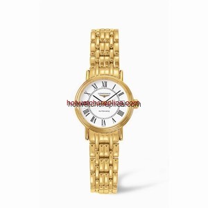 Longines Presence 25.5 Automatic Yellow Roman Bracelet (L4.221.2.11.8)