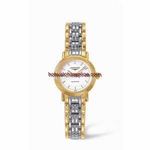Longines Presence 25.5 Automatic Yellow Stick Bracelet Two Tone (L4.221.2.18.7)