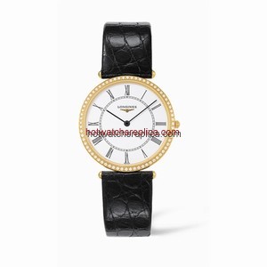 Longines La Grande Classique 33 Quartz Gold Diamond (L4.691.7.11.2)