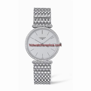 Longines La Grande Classique 33 Quartz White Gold Diamond (L4.691.7.72.6)