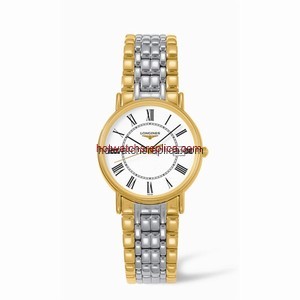 Longines Presence 33 Quartz Yellow Roman Bracelet (L4.720.2.11.7)