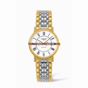 Longines Presence 34.5 Automatic Yellow Roman Bracelet Two Tone (L4.721.2.11.7)