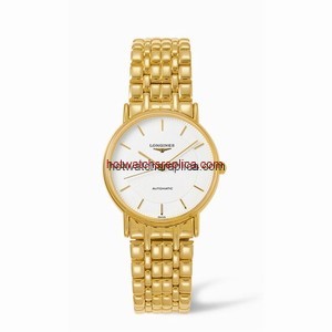 Longines Presence 34.5 Automatic Yellow Stick Bracelet (L4.721.2.18.8)