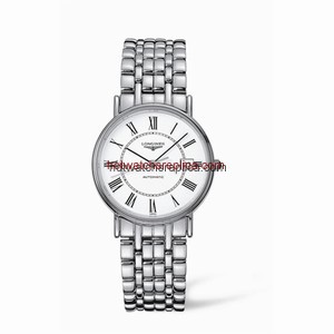 Longines Presence 34.5 Automatic Stainless Steel Roman Bracelet (L4.721.4.11.6)
