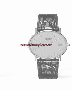 Longines Presence 33.5 Quartz Gold Crocodile (L4.743.6.32.0)
