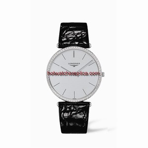 Longines La Grande Classique Quartz 37 White Gold Diamond (L4.766.7.72.4)