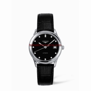Longines Flagship 35.6 Automatic Stainless Steel Black Diamond (L4.774.4.57.2)