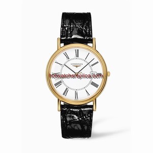 Longines Presence 38.5 Quartz Yellow Roman (L4.790.2.11.2)