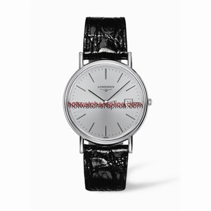 Longines Presence 38.5 Quartz Stainless Steel Grey (L4.790.4.72.2)