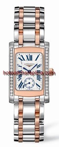 Longines DolceVita 20 Quartz Two Tone Pink Diamond (L5.155.5.79.7)