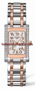 Longines DolceVita 20 Quartz Two Tone Pink Diamond (L5.155.5.99.7)