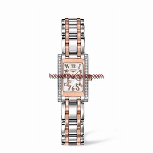 Longines DolceVita 16 Quartz Two Tone Pink Diamond (L5.158.5.99.7)