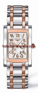 Longines DolceVita 22 Quartz Two Tone Pink (L5.502.5.97.7)