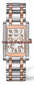 Longines DolceVita 22 Quartz Two Tone Pink Diamond (L5.502.5.99.7)