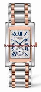 Longines DolceVita 22 Quartz Two Tone Pink (L5.655.5.71.7)