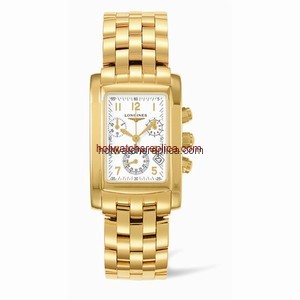 Longines DolceVita 28 Quartz Chronograph Gold (L5.656.6.13.6)