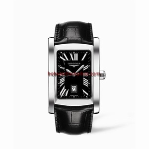 Longines DolceVita XL Stainless Steel Black Roman (L5.686.4.79.3)