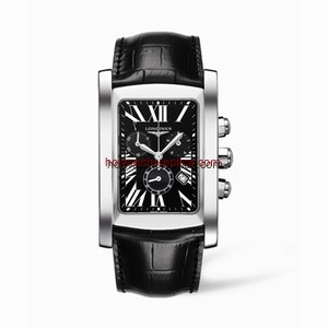 Longines DolceVita XL Chronograph Stainless Steel Black Roman (L5.687.4.79.3)