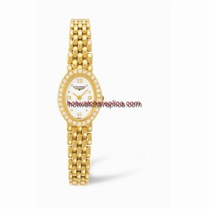 Longines Prestige Gold 15 Oval Diamond (L6.110.7.15.6)